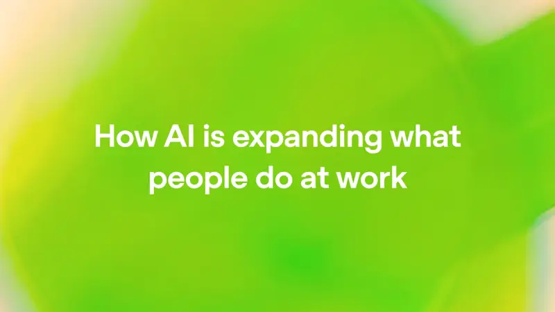 OpenAI’s Work at the Frontier study — how AI is expanding what people do at work