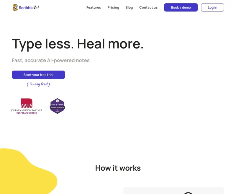 Some dedicated scribes (like ScribbleVet) auto-write the client letter — but a good prompt gets you most of the way for free