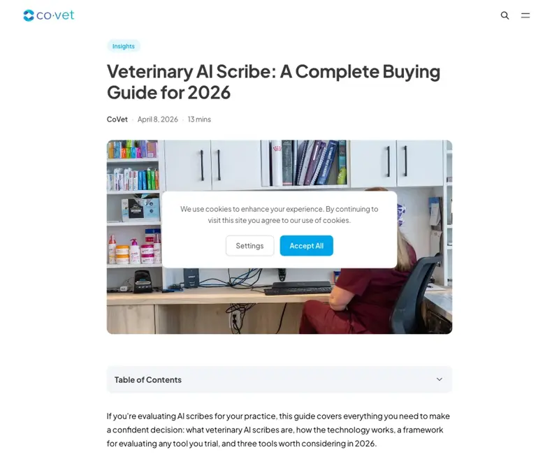 The veterinary AI scribe market is crowded and pricey — but you don’t need it for the formatting work