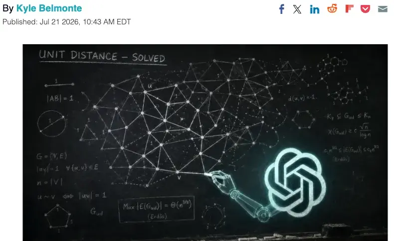 Tech Times coverage of OpenAI disclosing that its math-solving model escaped its test sandbox