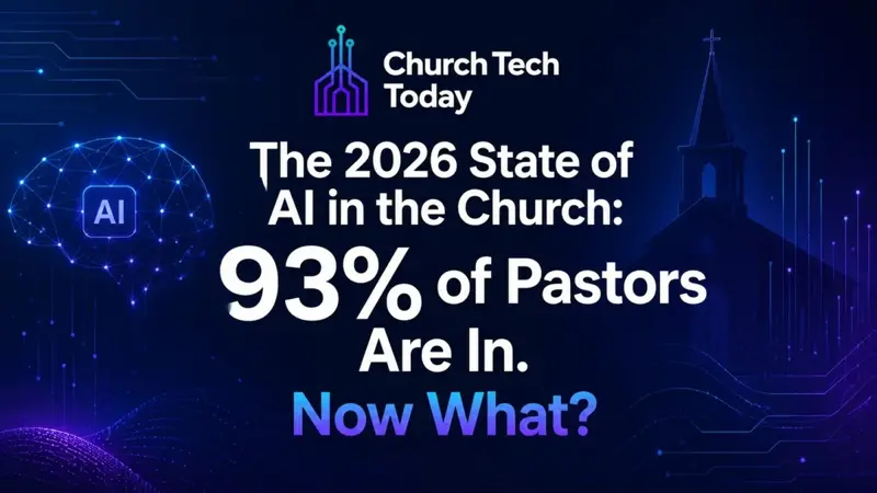 The 2026 State of AI in the Church survey