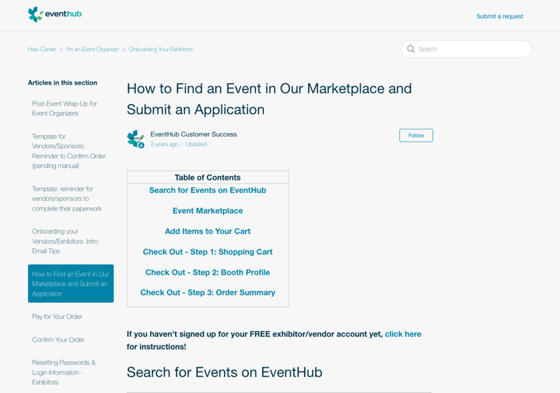 A public food truck festival vendor application portal showing the standard application fields