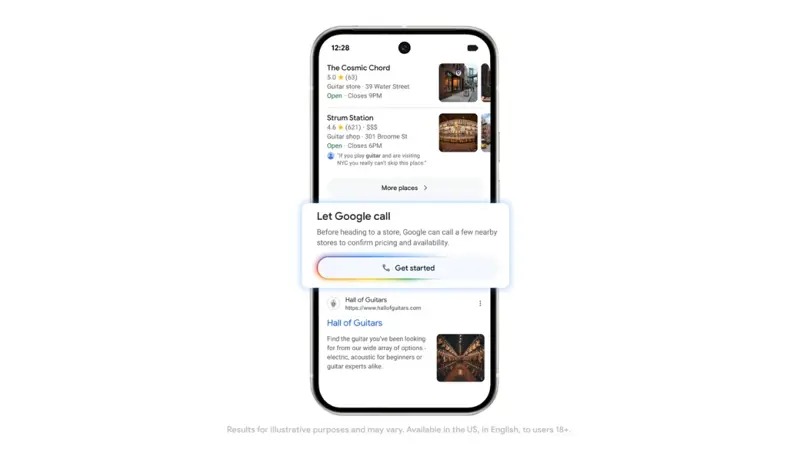 Google’s “Ask for Me” feature — the AI that calls local businesses on a customer’s behalf