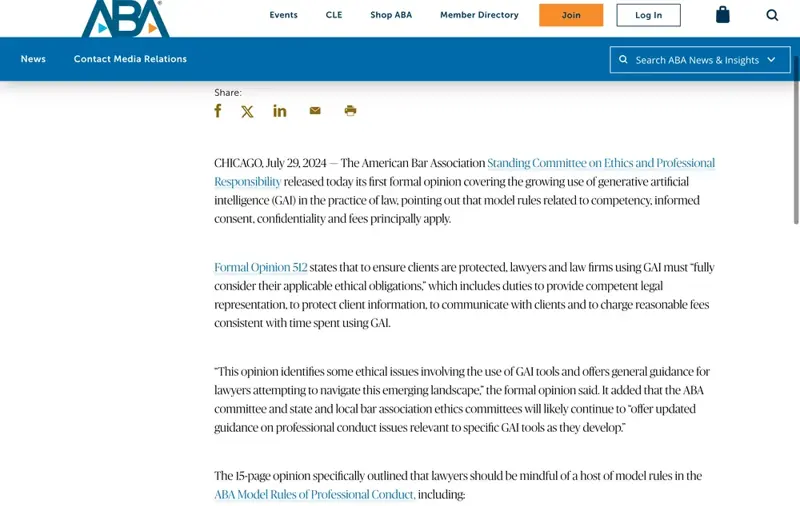 State and national bar guidance increasingly expects firms to have a written AI policy