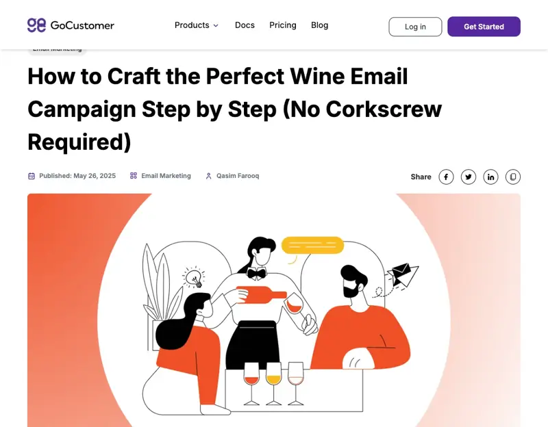 A step-by-step guide to building smarter wine email campaigns with AI