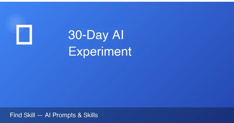 30일 동안 모든 일에 AI 써본 후기 (솔직 리뷰)