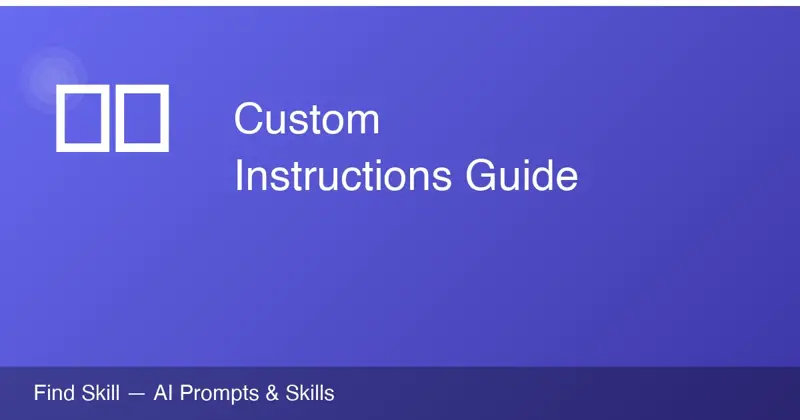 Custom Instructions: Configura ChatGPT, Claude e Gemini a Modo Tuo