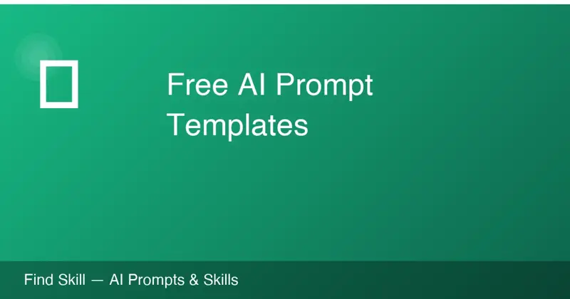 Templates de prompts IA gratuits : 20 prompts copy-paste qui marchent vraiment